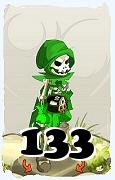 Um personagem do jogo Dofus, Steamer-Ar, de nivel 133