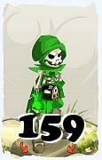 A Dofus character, Rogue-Air, by level 159