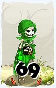 Um personagem do jogo Dofus, Sram-Ar, de nivel 69