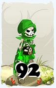 Um personagem do jogo Dofus, Steamer-Ar, de nivel 92