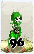 Um personagem do jogo Dofus, Sram-Ar, de nivel 96