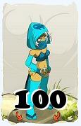 Um personagem do jogo Dofus, Sram-Ar, de nivel 100