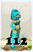 A Dofus character, Sadida-Air, by level 112