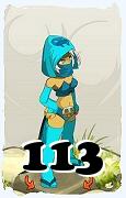 A Dofus character, Sram-Air, by level 113