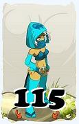 A Dofus character, Sram-Air, by level 115