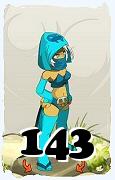 A Dofus character, Sram-Air, by level 143