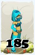 A Dofus character, Sram-Air, by level 185