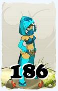 A Dofus character, Sram-Air, by level 186