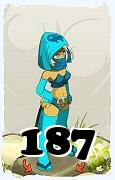 A Dofus character, Sram-Air, by level 187