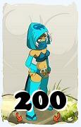 A Dofus character, Sram-Air, by level 200