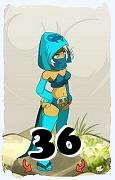 A Dofus character, Sram-Air, by level 36