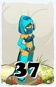 A Dofus character, Sram-Air, by level 37