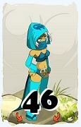 Um personagem do jogo Dofus, Sram-Ar, de nivel 46