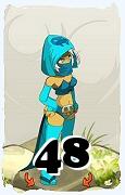 A Dofus character, Sram-Air, by level 48