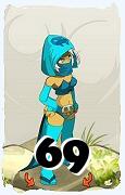 Um personagem do jogo Dofus, Sram-Ar, de nivel 69