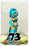 A Dofus character, Sram-Air, by level 73