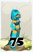 A Dofus character, Sram-Air, by level 75