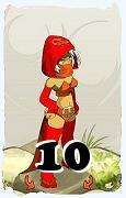 Um personagem do jogo Dofus, Sram-Ar, de nivel 10