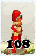 Um personagem do jogo Dofus, Sram-Ar, de nivel 108