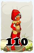 Um personagem do jogo Dofus, Sram-Ar, de nivel 110