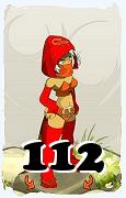 A Dofus character, Sram-Air, by level 112