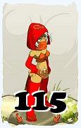 A Dofus character, Sram-Air, by level 115