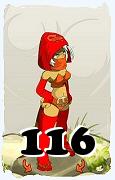 Um personagem do jogo Dofus, Sram-Ar, de nivel 116