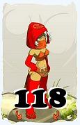 A Dofus character, Sram-Air, by level 118