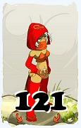 A Dofus character, Sram-Air, by level 121