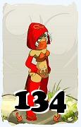 A Dofus character, Sram-Air, by level 134