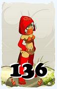 Um personagem do jogo Dofus, Sram-Ar, de nivel 136