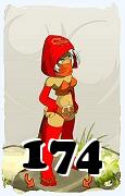 A Dofus character, Sram-Air, by level 174