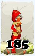 A Dofus character, Sadida-Air, by level 185