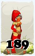 Um personagem do jogo Dofus, Roublard-Ar, de nivel 189