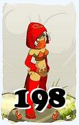 A Dofus character, Sram-Air, by level 198