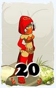 A Dofus character, Sram-Air, by level 20