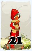 A Dofus character, Sram-Air, by level 21