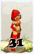 A Dofus character, Sram-Air, by level 31