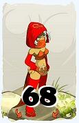 Um personagem do jogo Dofus, Sram-Ar, de nivel 68