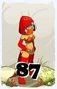 Um personagem do jogo Dofus, Sram-Ar, de nivel 87