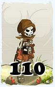 Um personagem do jogo Dofus, Sram-Ar, de nivel 110