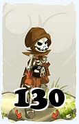 Um personagem do jogo Dofus, Sram-Ar, de nivel 130