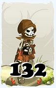 Um personagem do jogo Dofus, Sram-Ar, de nivel 132