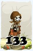 Um personagem do jogo Dofus, Sram-Ar, de nivel 133