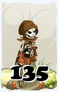 Um personagem do jogo Dofus, Sram-Ar, de nivel 135