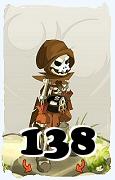 Um personagem do jogo Dofus, Sram-Ar, de nivel 138