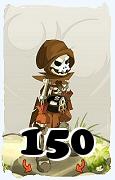 Un personnage du jeu Dofus, Eniripsa-Air, au niveau 150