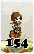 A Dofus character, Sram-Air, by level 154