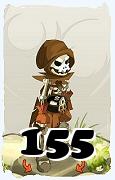 Um personagem do jogo Dofus, Sram-Ar, de nivel 155