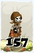 A Dofus character, Sram-Air, by level 157